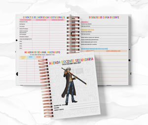 Agenda Secundaria - One Piece