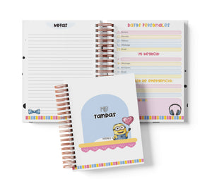 Libreta de Tandas 25 Participantes - Minions