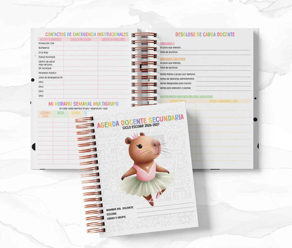 Agenda Secundaria - Capibaras