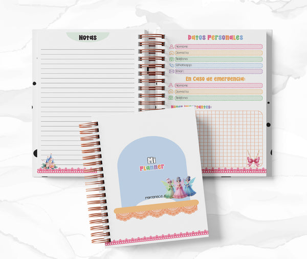 Planner Diario - Aurora - La Bella Durmiente