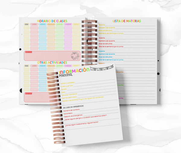 Agenda Estudiantes Semanal Ciclo 26-27 - Pokémon
