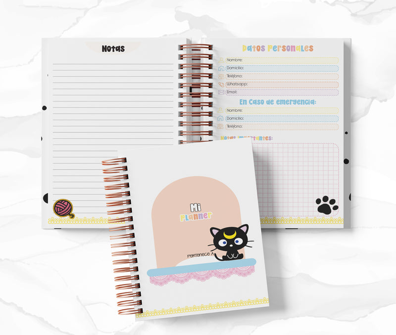 Planner 2 Días por Página - Chococat