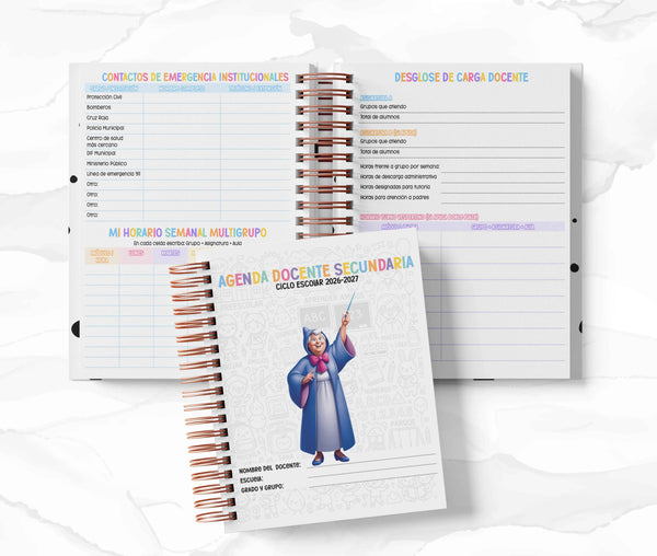 Agenda Secundaria - Cenicienta