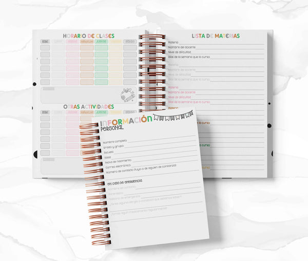 Agenda Estudiantes Semanal Ciclo 26-27 - Tom y Jerry