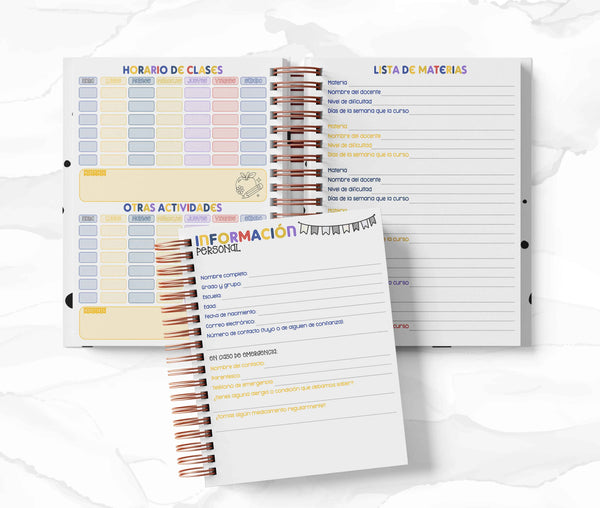 Agenda Estudiantes Semanal Ciclo 26-27 - Star Wars