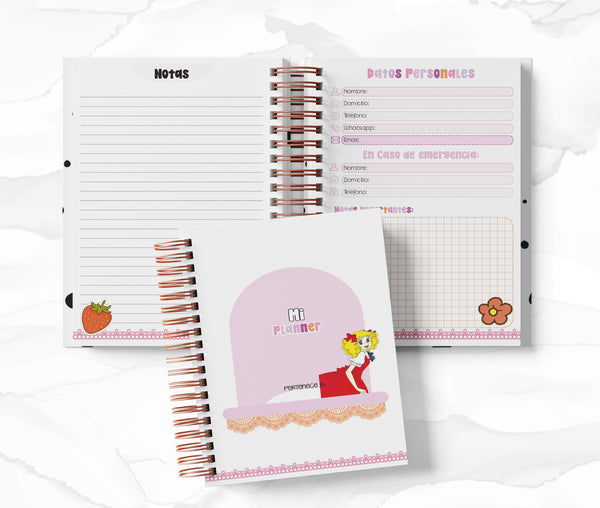 Planner Diario - Candy Candy