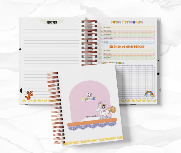 Planner 2 Días por Página - Bob Esponja