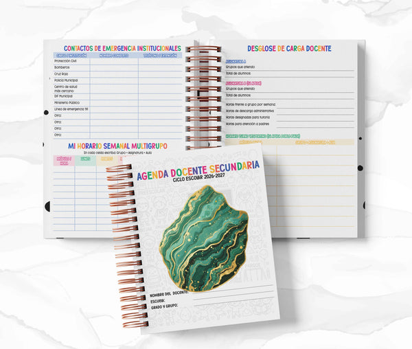 Agenda Secundaria - Celestial Bloom