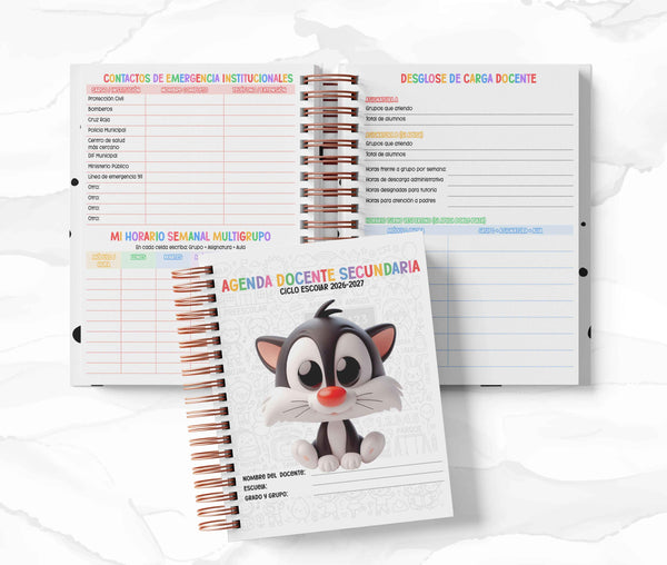Agenda Secundaria - Looney Tunes
