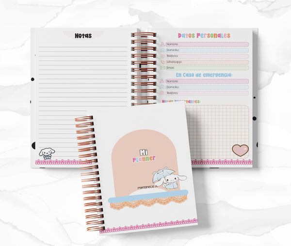 Planner Diario - Cinnamoroll