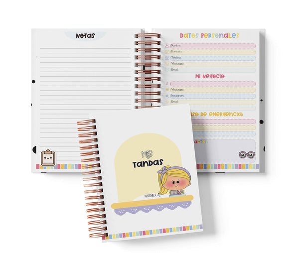 Libreta de Tandas 15 Participantes - Star