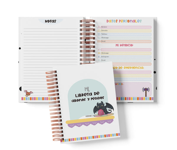 Libreta de Abonos y Pedidos - Cómo Entrenar a tu Dragón