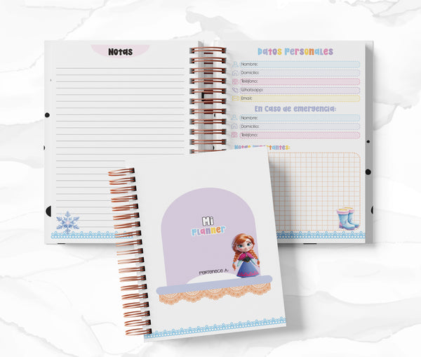Planner Diario - Frozen
