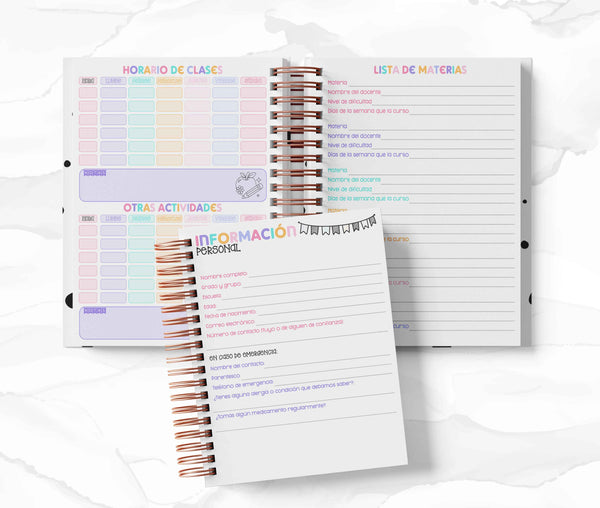 Agenda Estudiantes Semanal Ciclo 26-27 - Daisy Duck