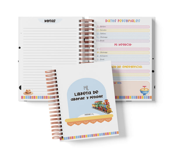 Libreta de Abonos y Pedidos - Toy Story