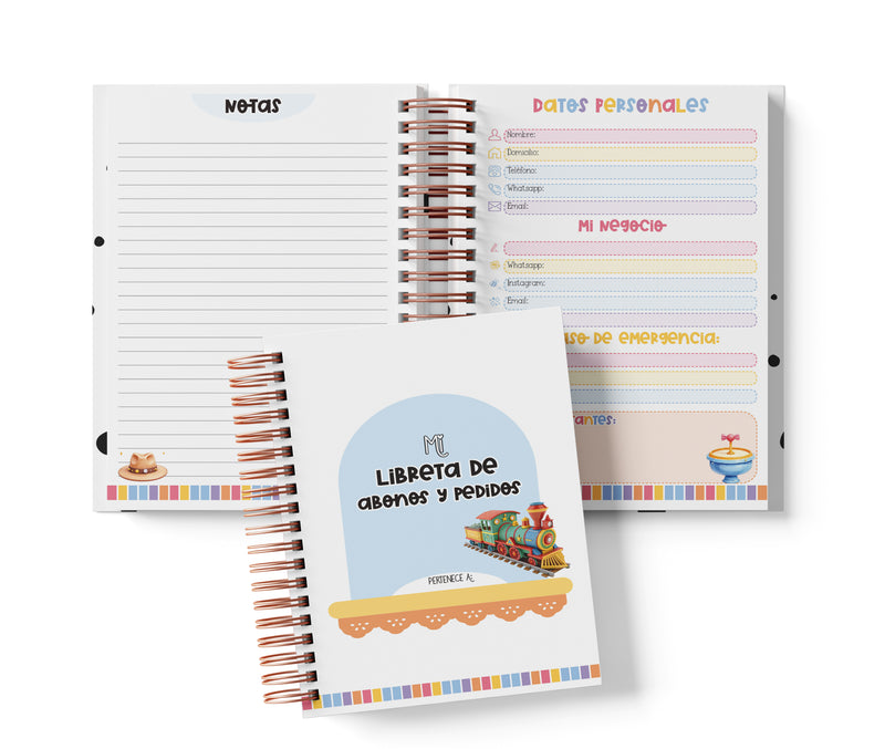 Libreta de Abonos y Pedidos - Toy Story