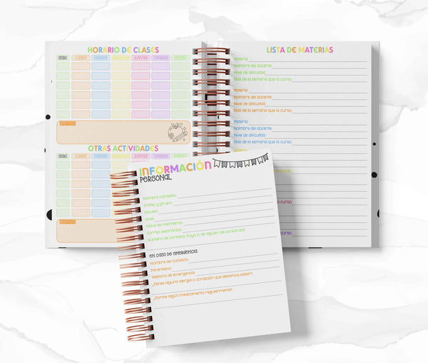 Agenda Estudiantes Semanal Ciclo 26-27 - Rugrats