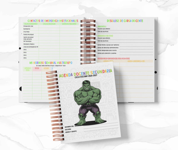 Agenda Secundaria - Hulk