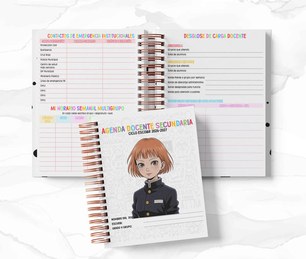 Agenda Secundaria - Jujutsu Kaisen