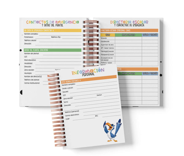 Agenda Preescolar MO - El Rey León