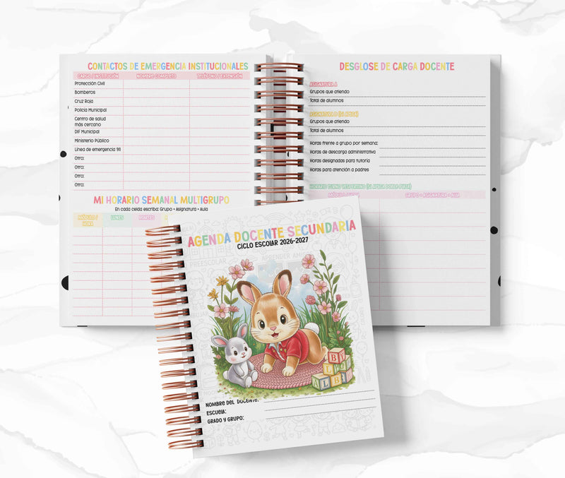 Agenda Secundaria - Ternurines