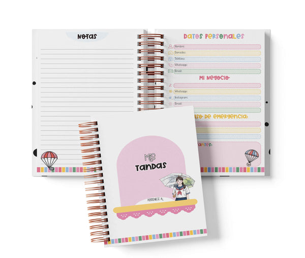 Libreta de Tandas 21 Participantes - K-Drama