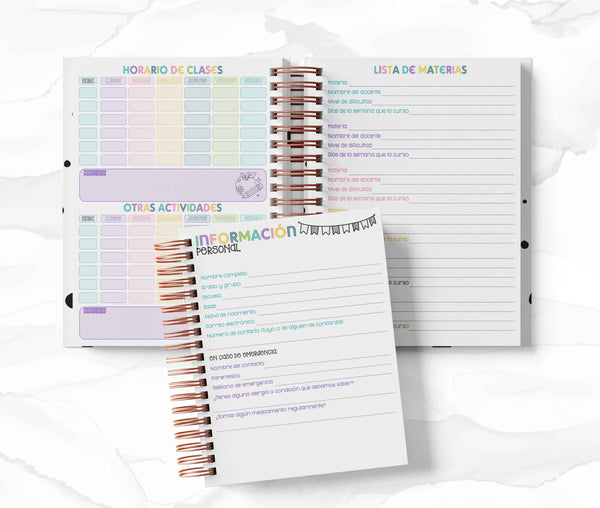 Agenda Estudiantes Semanal Ciclo 26-27 - Gorjuss
