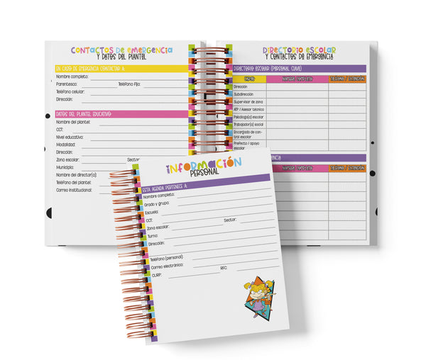 Agenda Primaria Medio Oficio - Angélica Pickles