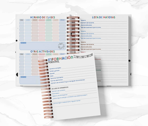 Agenda Estudiantes Semanal Ciclo 26-27 - Grey's Anatomy