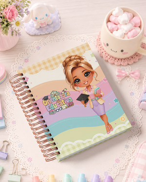 Pack de Portadas Orientadora Educativa - Sweet Rainbow