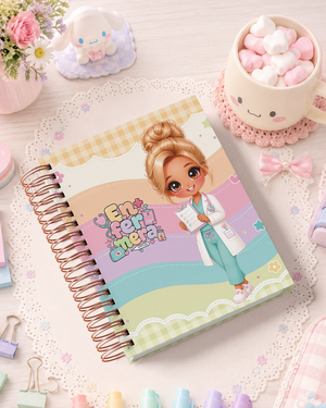 Pack de Portadas Enfermera - Sweet Rainbow
