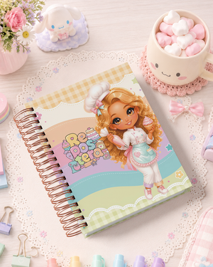 Pack de Portadas Repostero  Pastelero - Sweet Rainbow