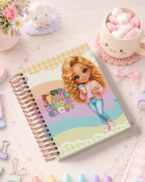 Pack de Portadas Educadora  Docente de Preescolar - Sweet Rainbow