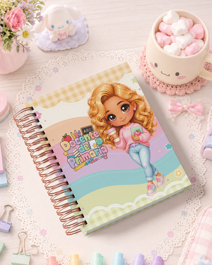 Pack de Portadas Docente de Primaria - Sweet Rainbow