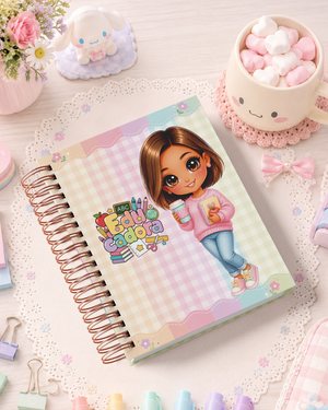 Pack de Portadas Educadora  Docente de Preescolar - Sweet Rainbow