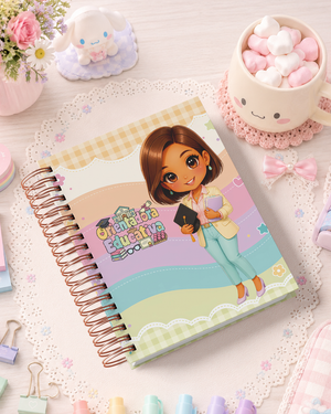 Pack de Portadas Orientadora Educativa - Sweet Rainbow