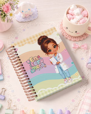 Pack de Portadas Enfermera - Sweet Rainbow