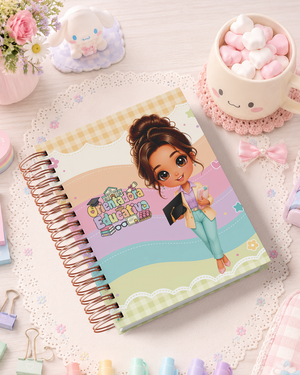 Pack de Portadas Orientadora Educativa - Sweet Rainbow
