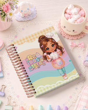 Pack de Portadas Repostero  Pastelero - Sweet Rainbow