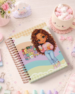 Pack de Portadas Educadora  Docente de Preescolar - Sweet Rainbow