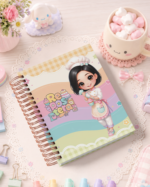Pack de Portadas Repostero  Pastelero - Sweet Rainbow