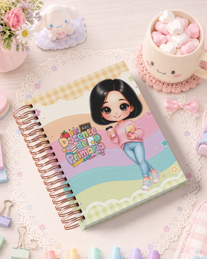 Pack de Portadas Docente de Primaria - Sweet Rainbow