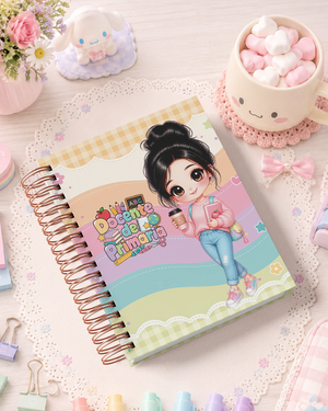 Pack de Portadas Docente de Primaria - Sweet Rainbow