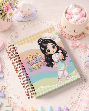 Pack de Portadas Repostero  Pastelero - Sweet Rainbow