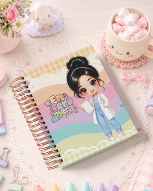 Pack de Portadas Enfermera - Sweet Rainbow