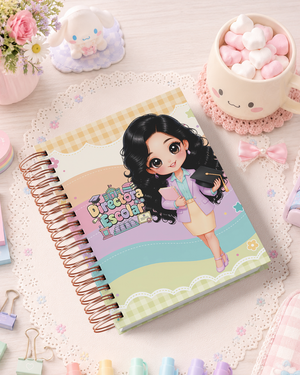Pack de Portadas Directora Escolar - Sweet Rainbow