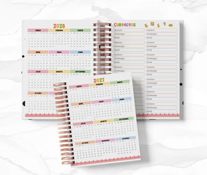 Planner 2 Días por Página - Heidi