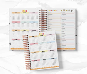 Planner 2 Días por Página - Garfield