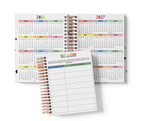 Agenda Preescolar MO - Mario Bros