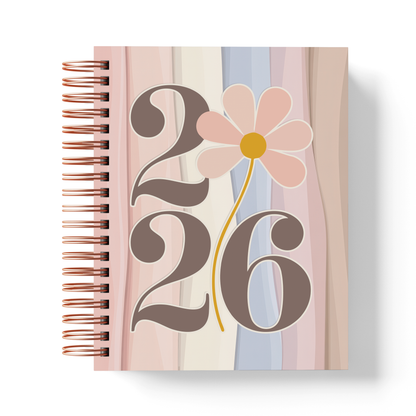 Agenda de Citas 2026 Sin Hora – 1 Día por Página | Imprimible PDF